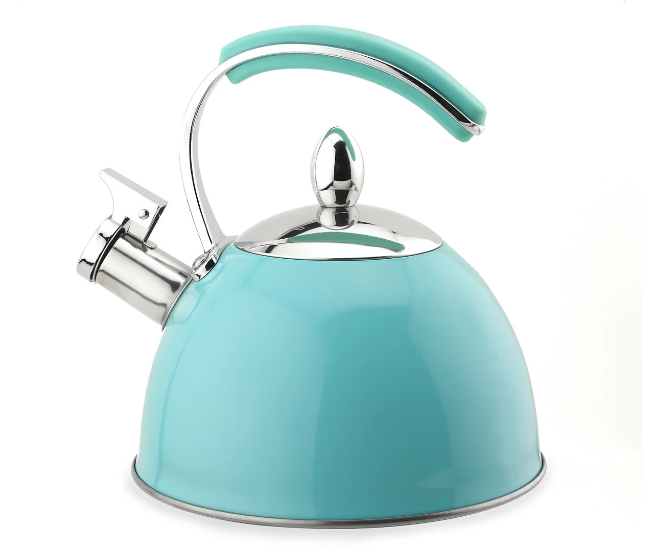 Teal Stainless Steel 2-Liter Tea Kettle 1 Teal Stainless Steel 2-Liter Tea Kettle