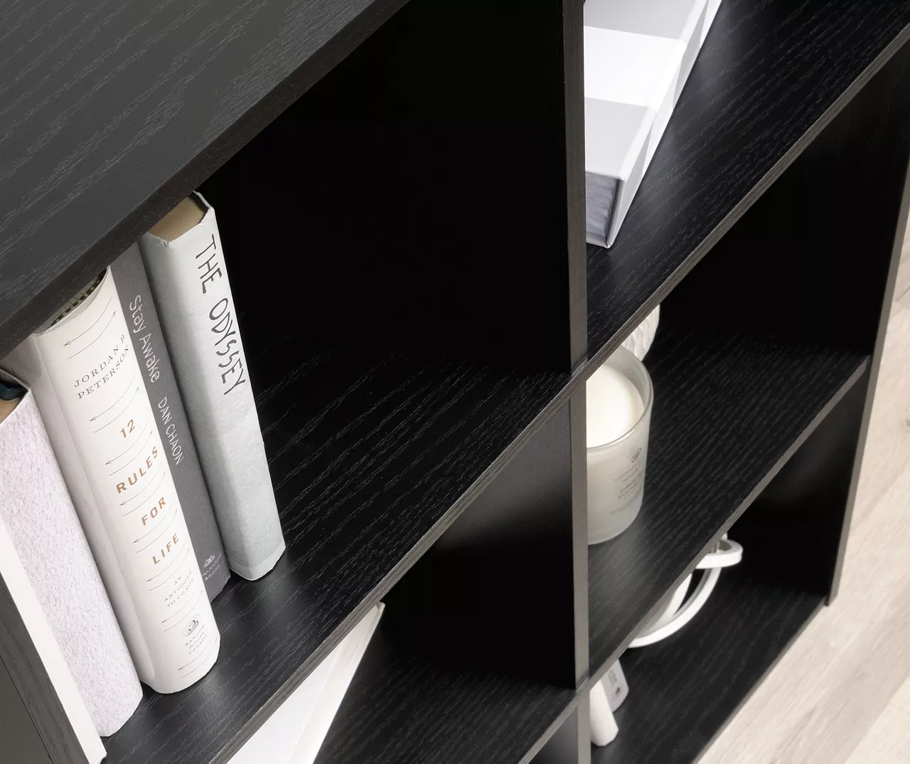 Black Oak 6-Cube Storage Organizer 5 Black Oak 6-Cube Storage Organizer - Image 5