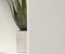 Soft White 5-Shelf Storage Organizer -Real Living 810435815 3 1