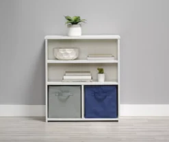 Soft White 3-Shelf Storage Organizer -Real Living 810435817 6 1
