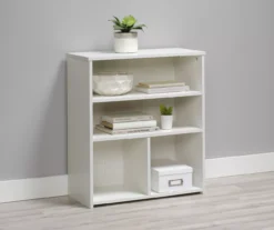Soft White 3-Shelf Storage Organizer -Real Living 810435817 7 1