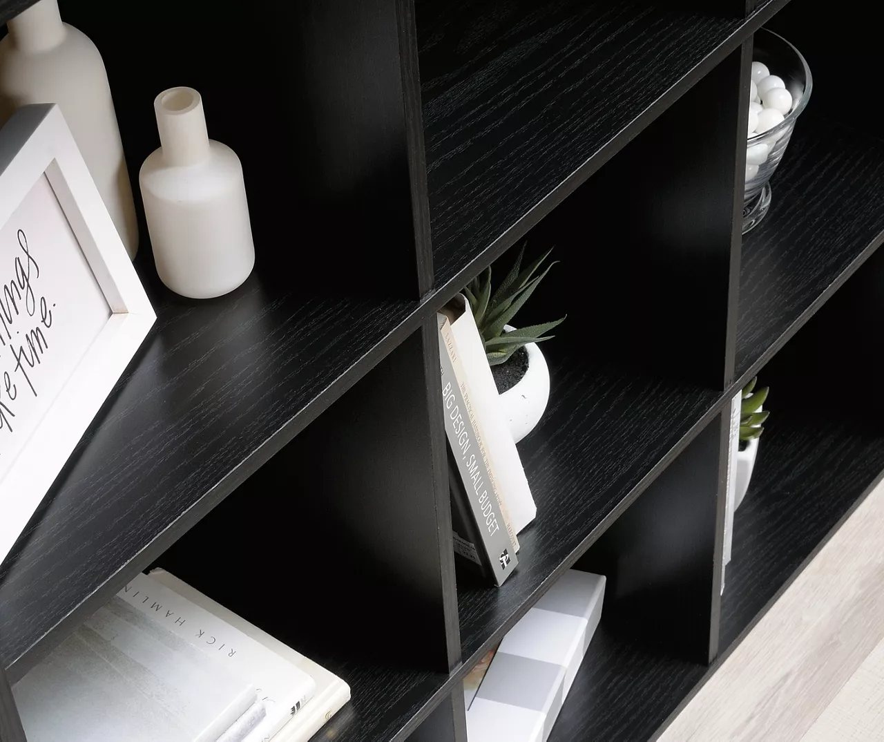 Black Oak 9-Cube Storage Organizer 5 Black Oak 9-Cube Storage Organizer - Image 5