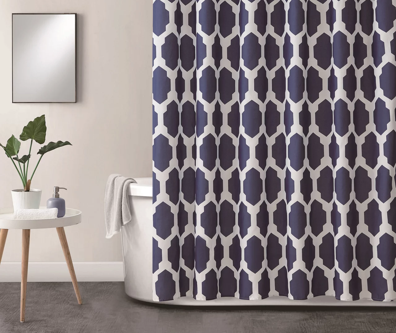 Real Living Microfiber Shower Curtain 4 Real Living Microfiber Shower Curtain - Image 4