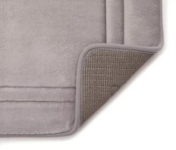 Titanium 2-Piece Memory Foam Bath Mat Set -Real Living 810505325 2 1