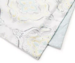 Real Living Yellow & Aqua Medallion Comforter Set 33 Real Living Yellow & Aqua Medallion Comforter Set -Real Living 810505377 2