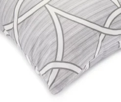 Gray Geo King 14-Piece Comforter Set -Real Living 810505588 6