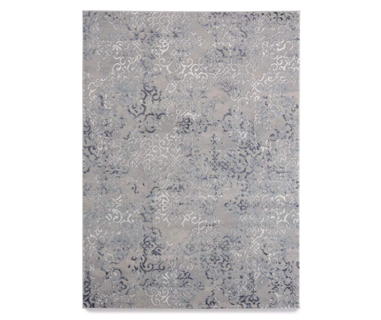 Real Living Cascade Blue Area Rug 1 Real Living Cascade Blue Area Rug
