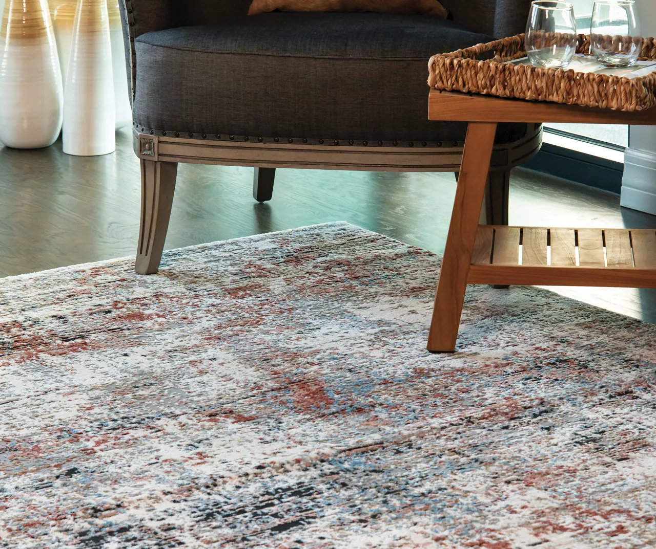 Real Living Eternity Crimson Area Rug 12 Real Living Eternity Crimson Area Rug - Image 12