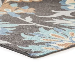 Real Living Gray, Aqua Blue & Brown Jacobean Rug 12 Real Living Gray, Aqua Blue & Brown Jacobean Rug -Real Living 810512700 1