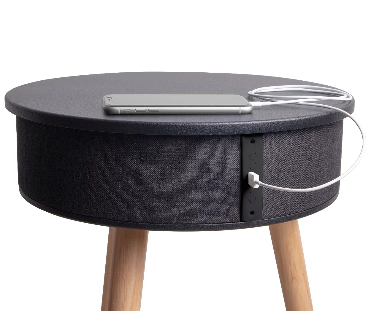 Real Living End Table With Bluetooth Speaker & USB Port 4 Real Living End Table With Bluetooth Speaker & USB Port - Image 4