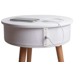 Real Living End Table With Bluetooth Speaker & USB Port 17 Real Living End Table With Bluetooth Speaker & USB Port -Real Living 810513610 2