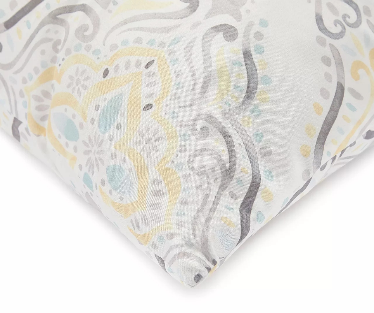 Real Living Yellow & Aqua Medallion Comforter Set 11 Real Living Yellow & Aqua Medallion Comforter Set - Image 11