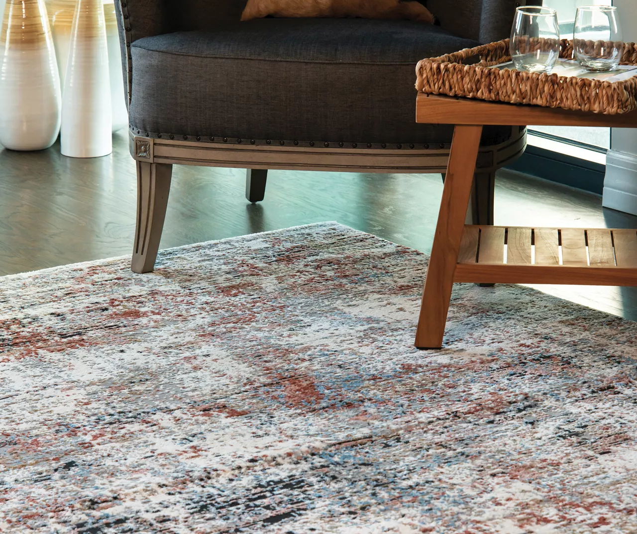 Real Living Eternity Crimson Area Rug 17 Real Living Eternity Crimson Area Rug - Image 17