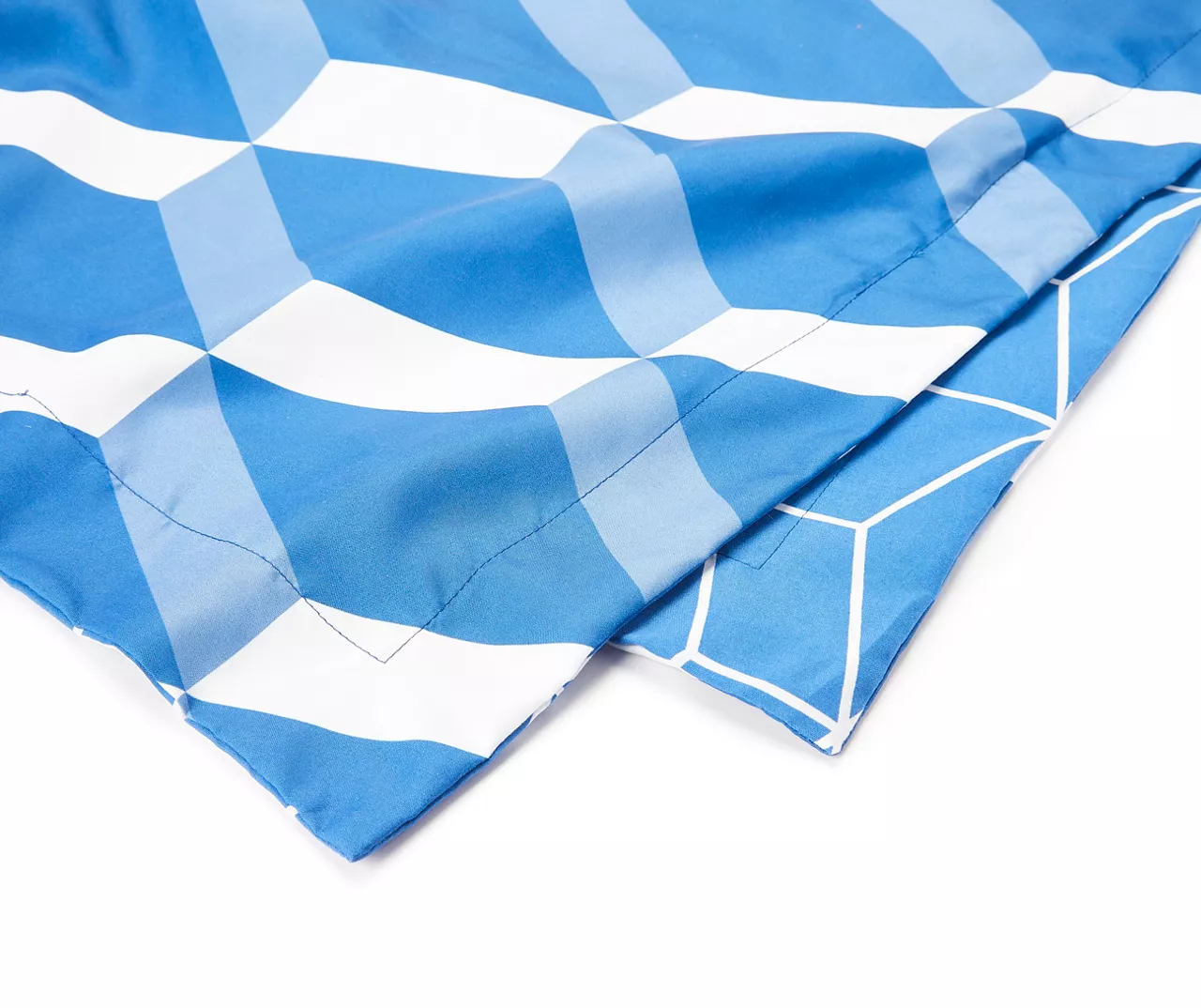 Real Living Navy Geometric Comforter Set 3 Real Living Navy Geometric Comforter Set - Image 3