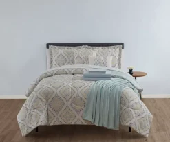 Real Living Yellow & Aqua Medallion Comforter Set 24 Real Living Yellow & Aqua Medallion Comforter Set -Real Living 810516719