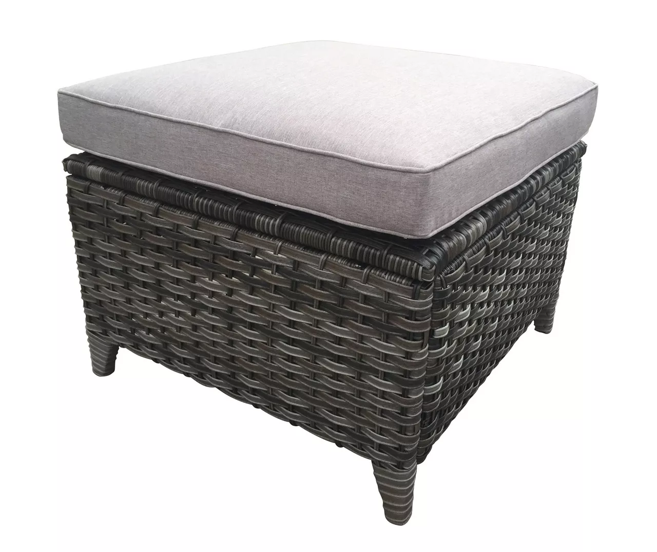 Oakmont Gray Replacement Patio Ottoman Cushions, 2-Pack 4 Oakmont Gray Replacement Patio Ottoman Cushions, 2-Pack - Image 4