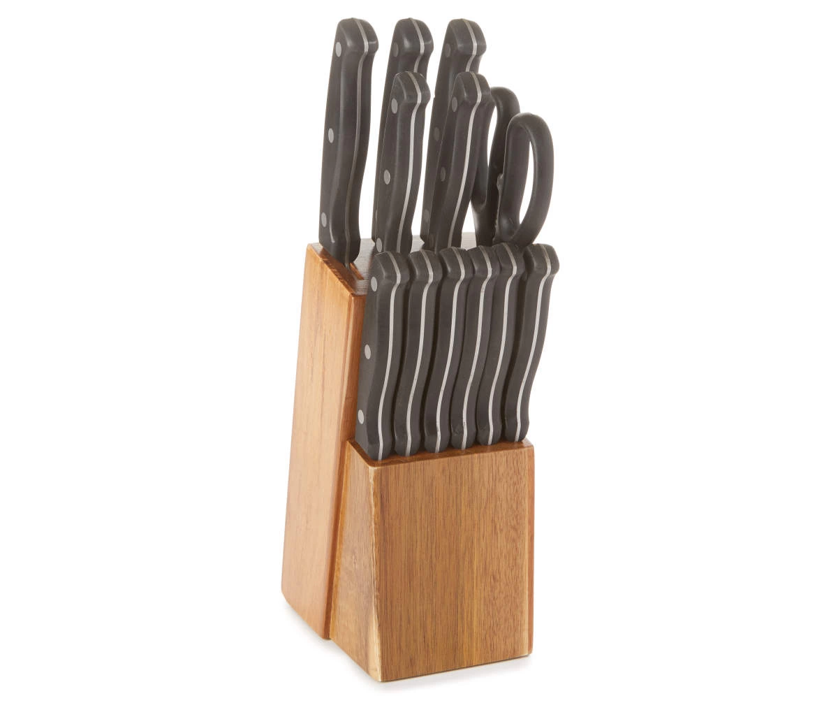 Black Stainless Steel 13-Piece Cutlery Set 1 Black Stainless Steel 13-Piece Cutlery Set