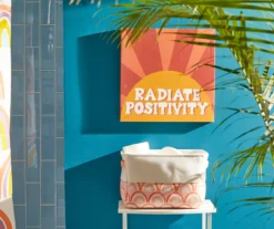 Rainbow Canvas Storage Bin 9 Rainbow Canvas Storage Bin -Real Living 810520507 810520982