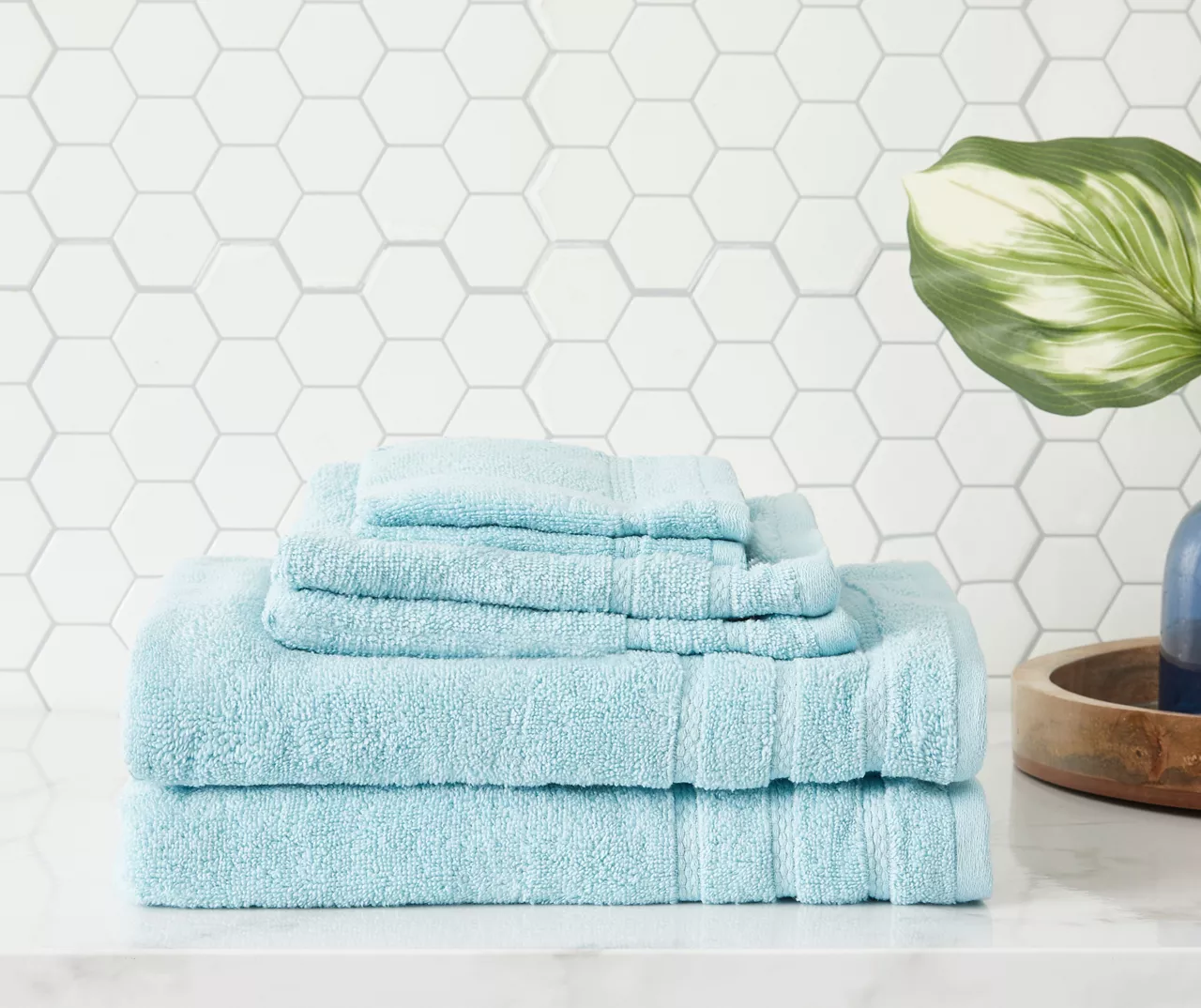 Real Living 6-Piece Bath Towel Set 7 Real Living 6-Piece Bath Towel Set - Image 7