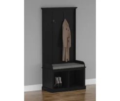 Real Living Villa Park 2-Hook Hall Tree With Cushioned Bench 23 Real Living Villa Park 2-Hook Hall Tree With Cushioned Bench -Real Living 810529578 1