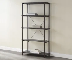 Real Living Rustic 5-Shelf Bookcase -Real Living 810534675