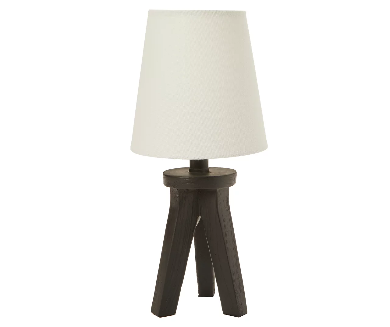 Black & White Tripod Table Lamp With Bulb 1 Black & White Tripod Table Lamp With Bulb