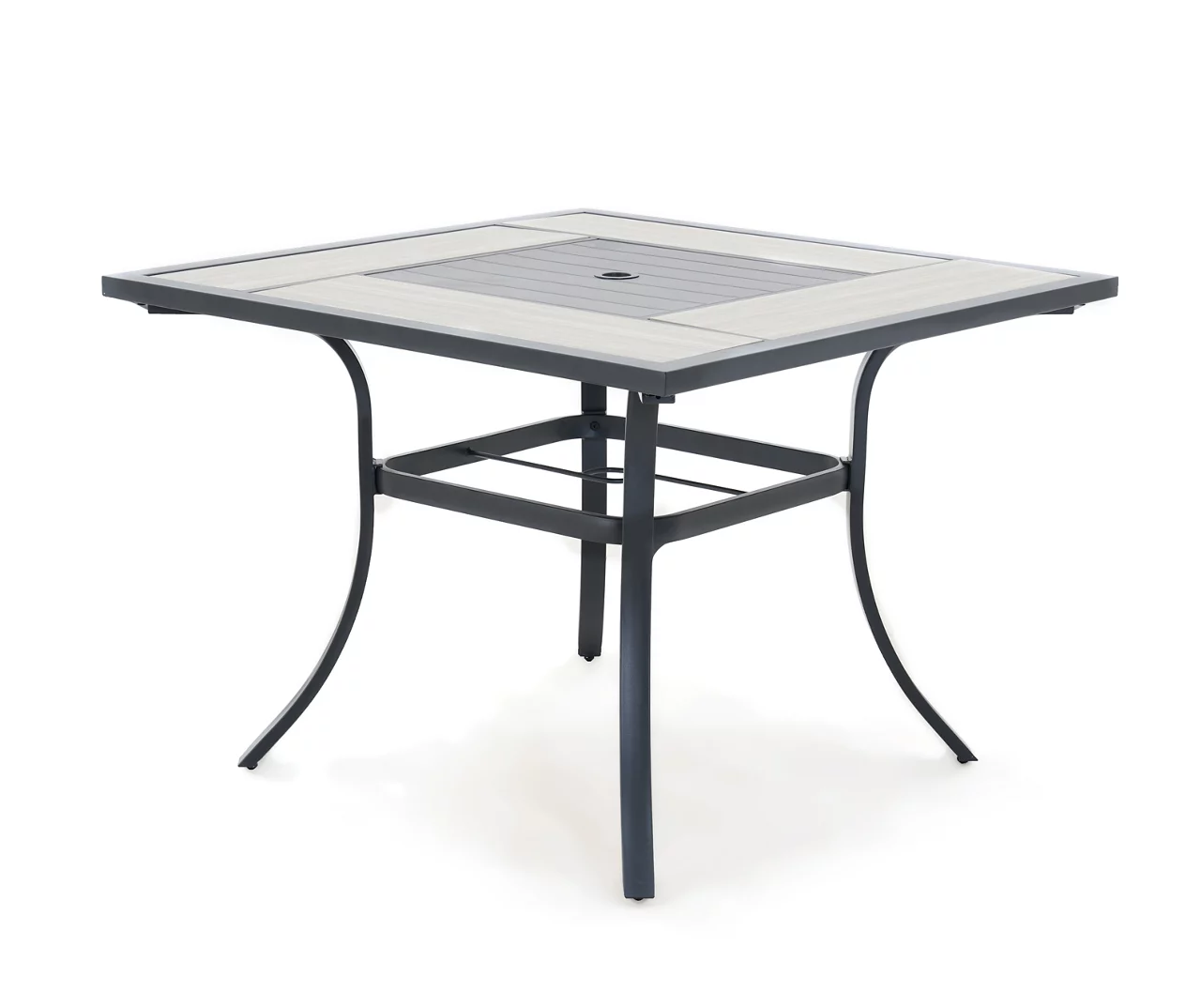 Rome Wood Look Tile Patio Dining Table 1 Rome Wood Look Tile Patio Dining Table