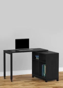 Real Living Seven Hills Metal & Melamine 4-Cube Pivot Desk With USB Charging -Real Living 810561092 11