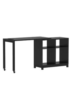 Real Living Seven Hills Metal & Melamine 4-Cube Pivot Desk With USB Charging -Real Living 810561092 31