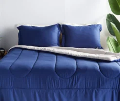 Real Living Navy & Tan Bed-in-a-Bag Set 13 Real Living Navy & Tan Bed-in-a-Bag Set -Real Living 810592710 810592791 810592793 810592792 A0 1