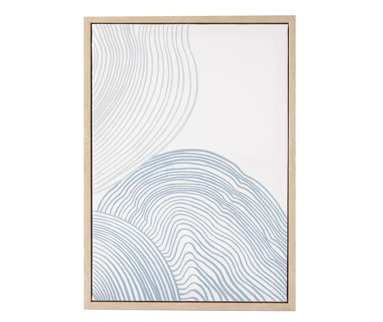 Zenspired Blue & White Raised Arch Framed Canvas 1 Zenspired Blue & White Raised Arch Framed Canvas