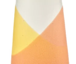 Real Living Color Block Ceramic Pillar Candle Holder 7 Real Living Color Block Ceramic Pillar Candle Holder -Real Living 810592890 A8 2