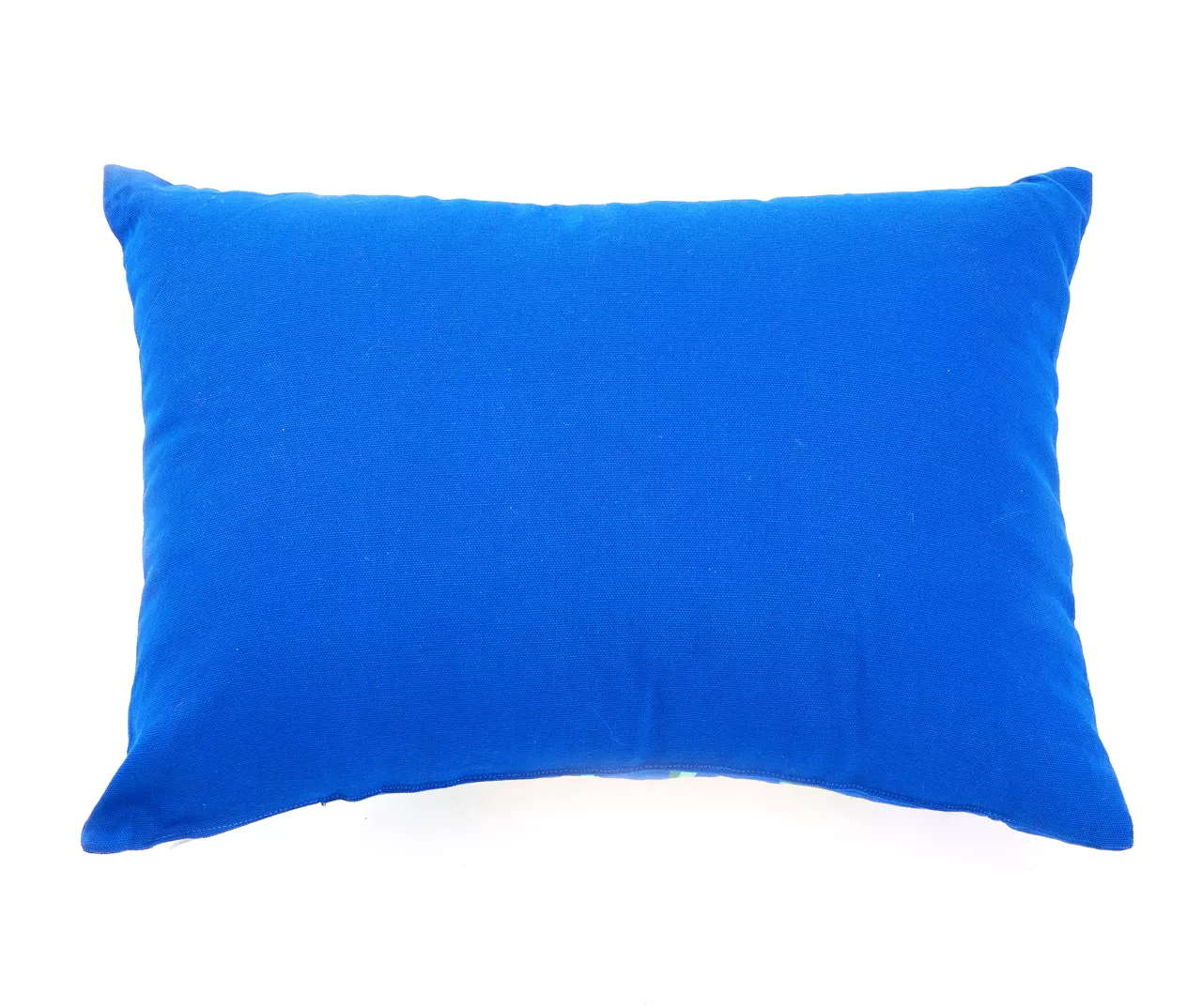 Blossom Blue & Yellow Floral Rectangle Throw Pillow 2 Blossom Blue & Yellow Floral Rectangle Throw Pillow - Image 2