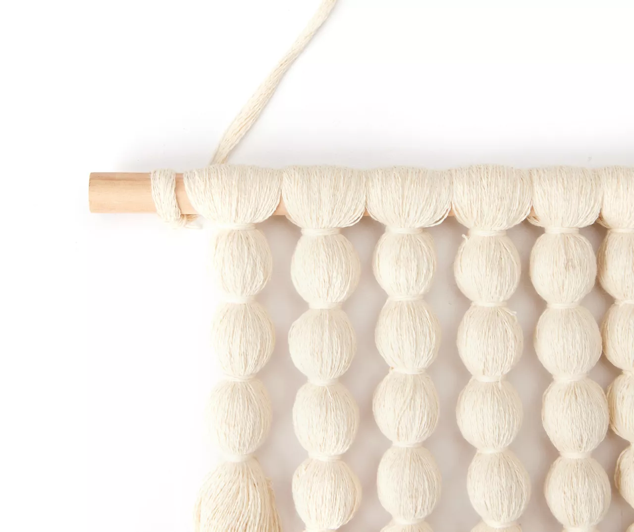 Zenspired Beige Tiered Woven Wall Decor 2 Zenspired Beige Tiered Woven Wall Decor - Image 2