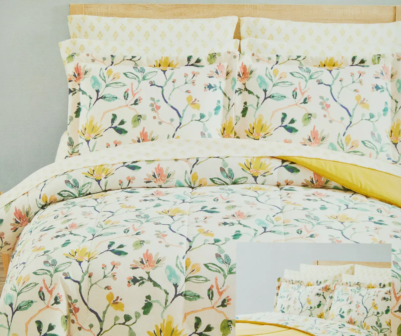 Real Living Blossom Bed-in-a-Bag Bedding Set 3 Real Living Blossom Bed-in-a-Bag Bedding Set - Image 3
