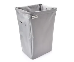 Gray Soft-Sided Laundry Bin