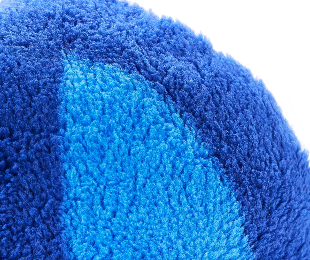 Euphoric Expression Blue Fuzzy Peace Sign Round Accent Pillow 2 Euphoric Expression Blue Fuzzy Peace Sign Round Accent Pillow - Image 2