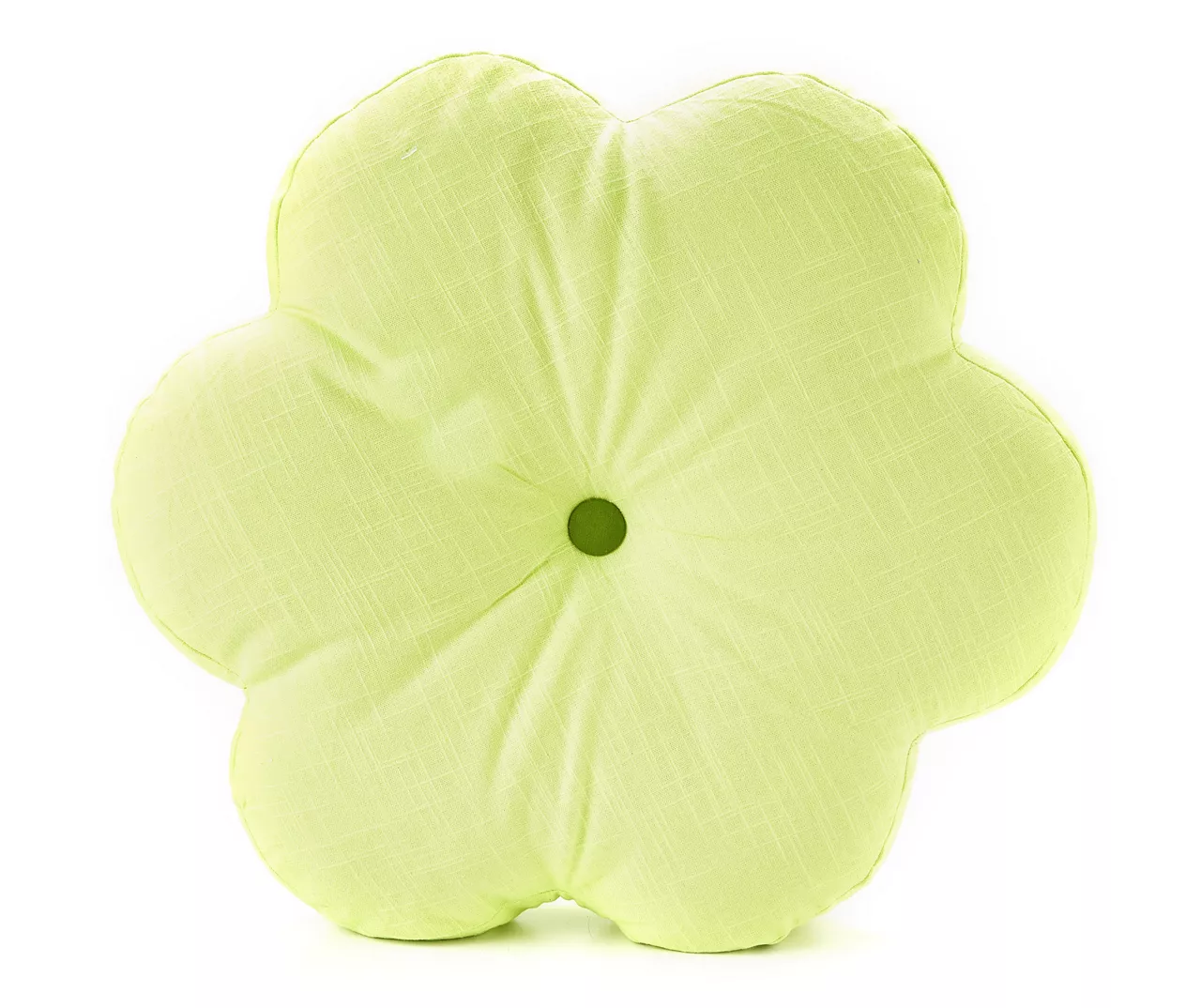 Euphoric Expression Green Flower Shaped Throw Pillow 1 Euphoric Expression Green Flower Shaped Throw Pillow