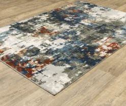 Blue & Brown Abstract Area Rug & Runner Set 15 Blue & Brown Abstract Area Rug & Runner Set -Real Living 810609251 B0 4