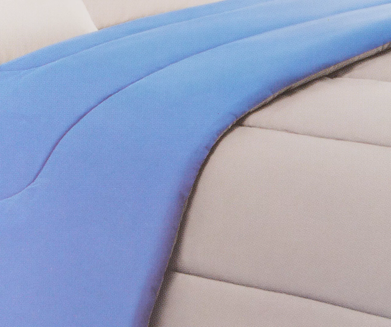 Euphoric Expression Blue Reversible Full/Queen Comforter 2 Euphoric Expression Blue Reversible Full/Queen Comforter - Image 2