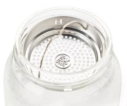 Frosted Glass Water Bottle, 33 Oz. 8 Frosted Glass Water Bottle, 33 Oz. -Real Living 810610537 A4 2