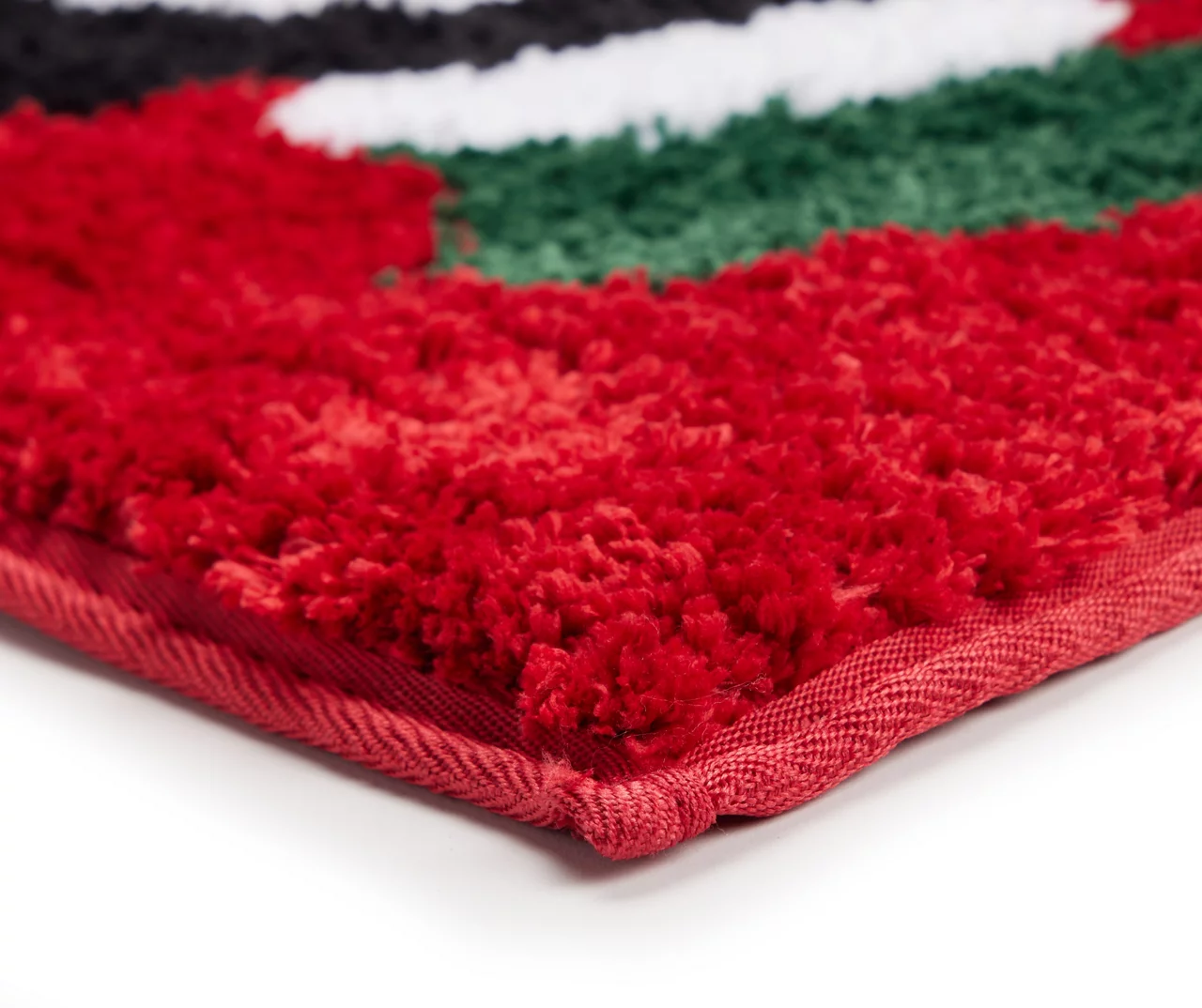 Red Penguin Toilet Topper & Contour Rug Set 2 Red Penguin Toilet Topper & Contour Rug Set - Image 2