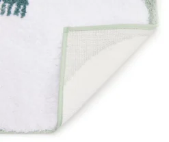 Sage Green Snowman Toilet Topper & Contour Rug Set 5 Sage Green Snowman Toilet Topper & Contour Rug Set -Real Living 810619421 A8 2